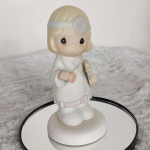 Vtg. 1997 Precious Moments "Loving is Caring" Porcelain Figurine